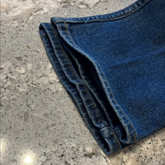 Caslon Women's Blue Straight Leg Jeans 6P - Picture 8 of 9